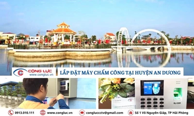 Công ty lắp đặt máy chấm công uy tín tại huyện An Dương Hải Phòng
